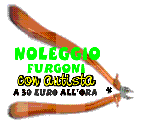 NOLEGGIO FURGONI CON AUTISTA